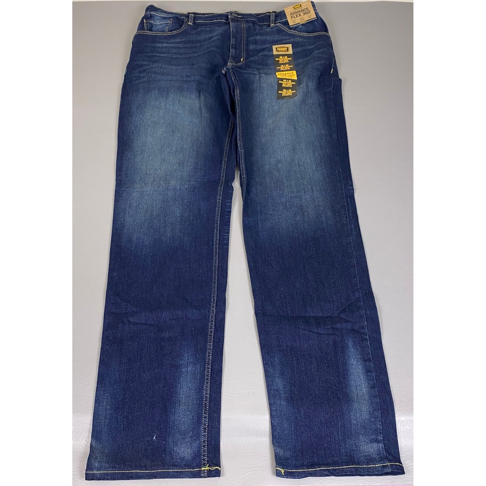 The Foundry Jeans Men's Size 40x38 Big & Tall Advance Flex 360 Straight Blue NWT
